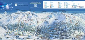 Plan des pistes de Val Cenis