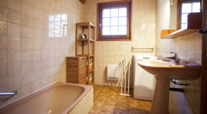 Salle de bain du chalet Eterlou